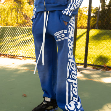 Blue Divinely Crafted Sweats