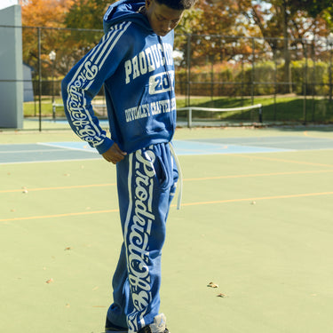 Blue Divinely Crafted Sweats