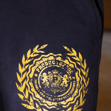 Navy Anointed Divide Sweats