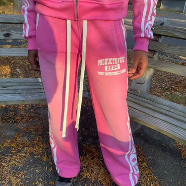 Pink Divinely Crafted Sweats