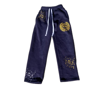 Navy Anointed Divide Sweats