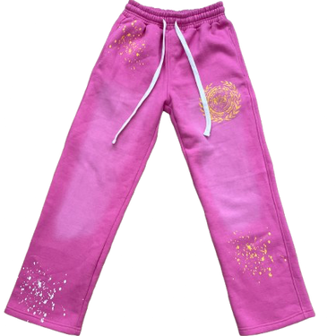 Pink Anointed Divide Sweats